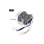DC 12V Voltage Regulator,Voltage Controller,Rectifier, AVR, Charge The Battery,2 Plugs 3 Wires,for KDE 3500 5000 6500 6700.