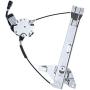 Rear Left Driver Side Power Window Regulator with Motor for Chevrolet Impala 2006-2013 Impala Limited 2014-2016