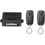 Universal Car Door Lock 4PCS,Geevorks 12V Door Lock Actuator Keyless Entry System with 2 Remote Controller (Remote 50-80m),Central Control Locking Kit with Trunk Release Button