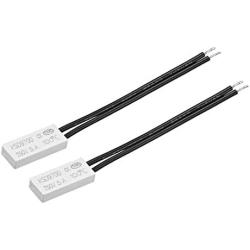uxcell Normally Close Temperature Switch, 100℃ N.C 5A Thermal Switch Thermostat Temperature Control Switch Controller 2pcs