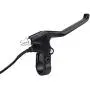 Drfeify 1 Pair Bike Bicycle Braker, Bike Handle 2 Wire Brake Lever Left & Right Brake Lever Set Accessory for Mountain Bicycle, Electric Bike Accessory