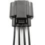 HiSport WPT688 WPT 688 HVAC Blower Motor Resistor Connector Wire Harness Pigtail S1763 Compatible with Ford F-150 2009-2014