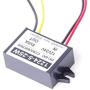 KNACRO DC-DC Buck Converter DC 12V 24V (8-28V) to DC 5V 5A 25W Car Power Converter Waterproof Shockproof Dustproof Suitable for Car Audio, Monitoring Equipment, Display, Electric Fan, Motor, etc.