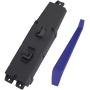 Obaee Power Window Switch Front Right Passenger Side Door Lock Control Button Compatible with Jeep Cherokee 1997 1998 1999 2000 2001 2 Door 4 Door Replacement OEM 56009451AC 56009451AB 1S2196 DS1233