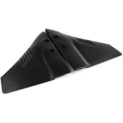 Five Oceans FO1882 Hydrofoil Stabilizer, wing Sting Ray Style, For Outboards from 50 HP to 200 HP, I/O Stearn drives UV-Resistant Molded Black ABS Plastic,