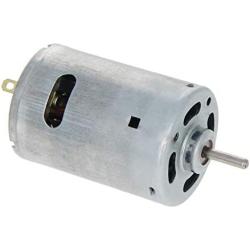 Fielect DC Motor 12V 10000RPM Micro Motor Mini Motor Electric Motor Round Shaft for RC Boat DIY Airplane Toys Model DIY Hobby, 1 Pcs