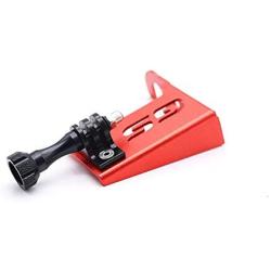 Evomosa Motorcycle Front Left Camera Support Bracket (red)