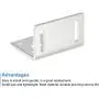 MECCANIXITY Motor Bracket Motor Mounting Holder 30x46x38mm Silver Tone for Worm Gear Motor 2pcs