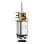 GBMQ-GM12BY20 DC 6V 2W Micro Speed Reduction Motor Mini Gear Box Motor with Magnetic Coded Disc Hall Encoder (70RPM)