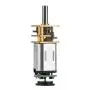 GBMQ-GM12BY20 DC 6V 2W Micro Speed Reduction Motor Mini Gear Box Motor with Magnetic Coded Disc Hall Encoder (70RPM)