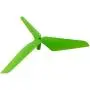 Upgraded Spare Parts Motor Main Blade Propellers Three-Blade Propellers for Syma X5SW X5HW X55 RC Mini Quadcopter Toy (Green-Red)