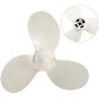 2Hp Outboard - PrOpeller 7 1/4x5-A 3 Blade Aluminum Boat PrOpeller Outboard Motor Fit for YAMAHA 2 Stroke 2HP 2.5HP Outboard Motor