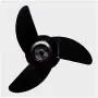 juqingshanghang1 Boat Motor, Electric Trolling Motor Engine by DC Battery Driven Propeller Fishing Inflatable Boat Dinghy raft sea Salt Fresh Water Equipment (Color : 40lbs)