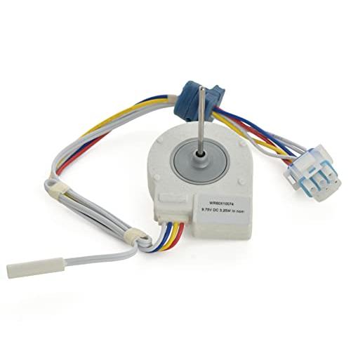 WR60X10307 WR60X10074 Evaporator Fan Motor Replacement Part by DR Quality Parts - Exact Fit for GE Hotpoint Refrigerators Replaces 1550741 AP4438809 WR60X10224 PS2364950 AP3191003 197D4492G001 914169