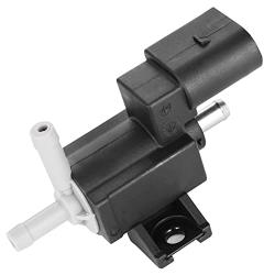 Turbocharger Boost Pressure Relief Valve Solenoid Sensor for PN 06F906283F - Replacement for Audi/Volkswagen Amarok Beetle CC EOS Golf Jetta Passat Tiguan A3 A4 A5 A6 Q3 Q5 TT 2005-2018 by AUTOMAJOR