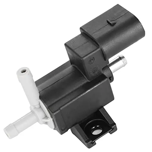 Turbocharger Boost Pressure Relief Valve Solenoid Sensor for PN 06F906283F - Replacement for Audi/Volkswagen Amarok Beetle CC EOS Golf Jetta Passat Tiguan A3 A4 A5 A6 Q3 Q5 TT 2005-2018 by AUTOMAJOR