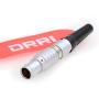 DRRI 0B FGG 7Pin Push Pull Circular Plug for Nucleus M Follow Focus Motor Cable (7Pin, Plug)