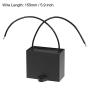 uxcell Ceiling Fan Capacitor CBB61 20uF 350V AC 2 Wires Metallized Polypropylene Film Capacitor 58x48x30mm for Electric Fan Pump Motor Generator 3Pcs