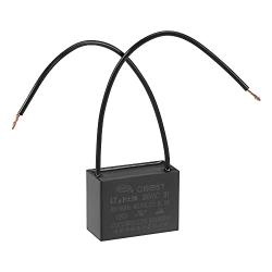 uxcell Ceiling Fan Capacitor CBB61 4.7uF 250V AC 2 Wires Metallized Polypropylene Film Capacitor 38x28x18mm for Electric Fan Pump Motor Generator