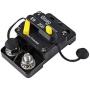 GLOSO E9C 200A Waterproof Auto Rese Breaker For Car Truck RV Automotive Marine Boat Trolling motor & Custom Wiring Audio battery protection Side by Side Stud IP67 Hi-Amp Circuit Breaker (200A)