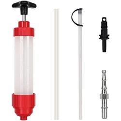 Tryfun 350ML Oil Fluid Extractor, Syringe Style Manual Automotive Pump,Gear Oil and Brake Fluid Extractor