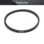 Othmro M-18 Drive V Belt Inner Girth Industrial Power Rubber Transmission Belt Mower Belt Drive for Replacement Upper Transmission Triangle Rubber Lawn Industry Deck :457mm/18