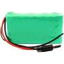 Wnicek 24V 6Ah E-Bike Lithium Battery 7S 2P 6000mAh Lithium-ion Battery Pack Suitable for 200W 250W 350W 500W Motor with Charger for Electric Scooter Electric Go-Kart Power Tools