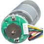 Bemonoc Encoder Metal Gearmotor 12V DC High Speed 120RPM Gear Motor with Encoder for Robotics