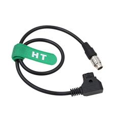 HangTon Hirose 20-Pin Male to P-Tap D-tap Power Cable for Fujinon Cabrio Lens Servo Zoom Motor 19-90mm 50cm