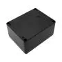 LeMotech ABS Plastic Electrical Project Case Power Junction Box, Project Box Black 4.5 x 3.5 x 2.1 inch(115 x 90 x 55 mm)(Pack of 1)