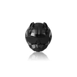American Bully Pitbull Push to Start Button Cover, Car Ignition Button Cover, Car Start and Stop Button Decoration Ring, Anti Scratch Car Button Decoration Ring (Black)