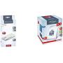 Miele HEPA AirClean SF-HA 50 & AirClean 3D XL-Pack GN Dust Vacuum Bag, White, 8 Count