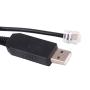 USB DB9 RS232 to RJ11 RJ12 Serial Cable for Leadshine Servo Stepper Motor DM432C DM442 DM556 6FT (USB to RJ12 - with FTDI Chip)