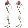 YAMAKATO On Off Switch Engine Kill Switch with Low Oil Sensor for Honda and Clones GX160 GX390 GX200 GX270 GX340 GX120 Predator 212 420 301 196 cc Baja Coleman Champion etc.