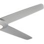 Minka-Aire F739L-SL Pancake XL 62 Inch LED Ceiling Fan with DC Motor in Silver Finish