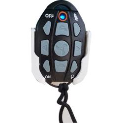 IMFISHING aquos haswing Trolling Motor Wireless Remote Dash Mount for Haswing Hand held Remote, white