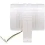 Attwood 1749-4 Turbo 4000 Series II In-Line Blower, For 4-Inch Interior Diameter Vent Hose, Water Resistant, 12-Volt