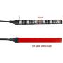 Kingshowstar 2PCS Flexible LED Strip Light and 2 PCS 1 Female to 2 Male Splitter for Motorcycle LED Light Kit