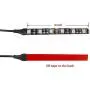 Kingshowstar 2PCS Flexible LED Strip Light and 2 PCS 1 Female to 2 Male Splitter for Motorcycle LED Light Kit