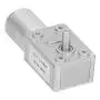 4632‑370 DC Motor Miniature , Controllers Motor Speed Controllers Winches Electric Gearbox Brass Electric Worm Reduction Engine DC12V 18rpm Speed Reducer for Window Openers