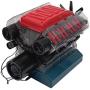 OWI Inc Robotics Vroom! Stem V8 Model Combustion Engine, DIY Educational STEM Birthday Kits Ages 12 and Up