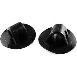 JCBIZ 4pcs 75mm Rubber Boat Motor Fixing Bracket Buckle Inflatable Boat Kayak Motor Fixed Bracket Buckle Propeller Motor Mount Seat Outboard Engine Buckle