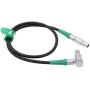 HangTon Motor Cable 1B 7 Pin for Preston FIZ MDR-4 MDR-3 Controller DM1X DM2X DM5 Digital Motor Heden M26VE, Right Angle to Straight (90 cm, RA to S)