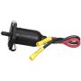 Attwood 14350-3 Medium-Duty Trolling Motor Connector, Female Receptacle, Boat Side, Weather Cover, Face Plate, 12-Volt DC