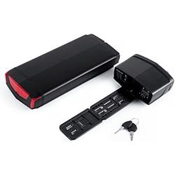 36V 12.5Ah E-Bike Lithium-Ion Battery, Built-in 30A BMS, Replacement Battery Pack for 250W/350W/500W/750W Motors, with 42V 2A Charger