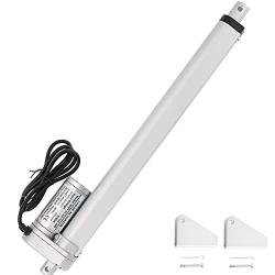 MAOPINER DC12V 12inch Stroke Linear Actuator with Mounting Bracket 900N(225lbs) Maximum Lift 10mm/s for Recliner TV Table Lift Massage Bed Electric Sofa Linear Actuator