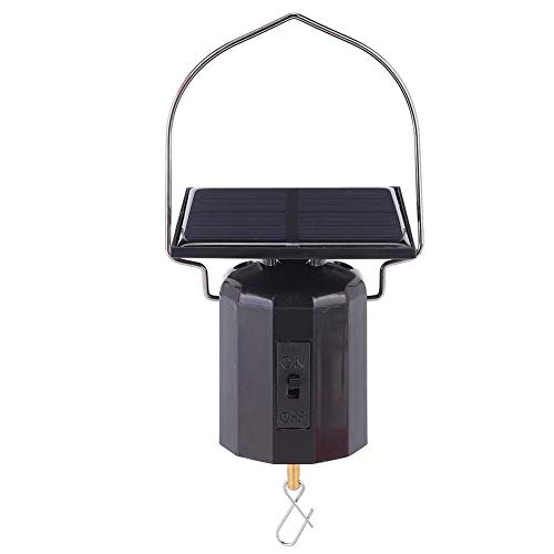 Motor Solar, Solar Powered EcoFriendly Motor Wind Ornament Rotating Motor for Wind Spinner Patio Garden Lawn Entryway