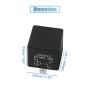 uxcell 5pcs JD2912 4 Pin DC 48V 40A Universal Car Vehicle Motor Fuse Relay Switch Power