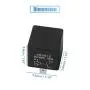 uxcell 5pcs JD2912 4 Pin DC 48V 40A Universal Car Vehicle Motor Fuse Relay Switch Power