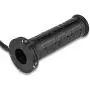 1 Pair 12V Motorcycle Heated Grips, Keenso Universal 7/8 Motorcycle ATV 22mm Handlebar Grips Heated/Voltmeter/ USB Charger for Motorcycle/Bike/ATV (12W - 24W)